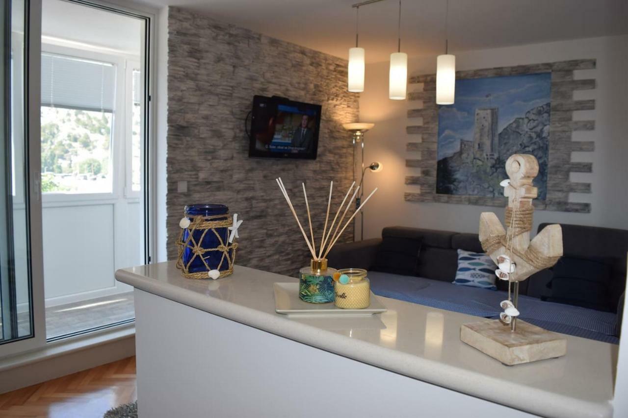Newly Renovated Apartment "Marin" In The Center! Omis Exterior photo